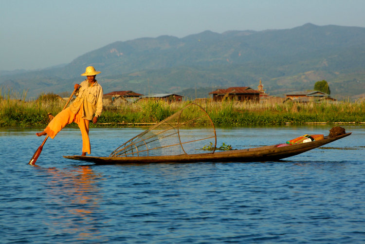 rybář, Tibet